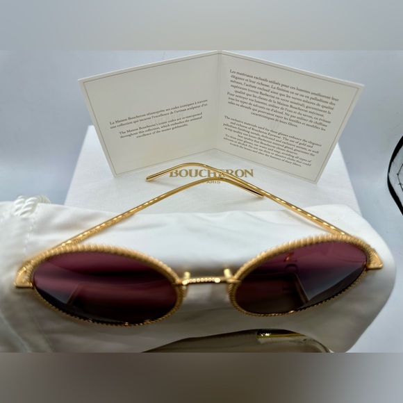 👑Boucheron  Paris BC0045S ‼️Size 56-21-135 By KERING Eyewear 100% - Picture 12 of 16